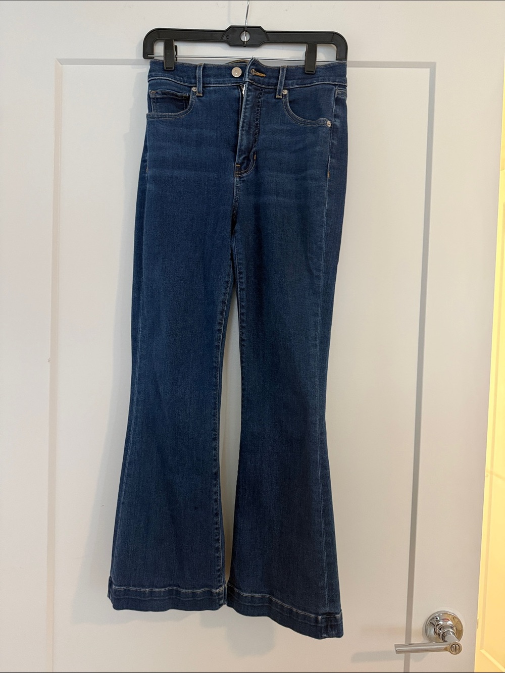 Veronica Beard Dark Blue Flare Jeans